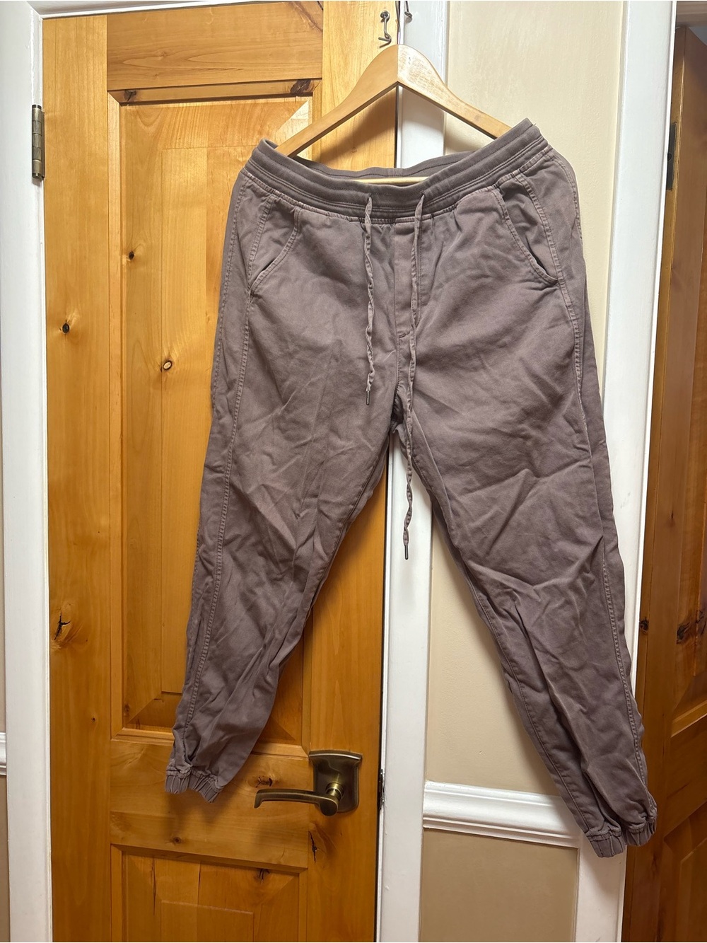 GAP Women’s Taupe Drawstring Jogger Pants